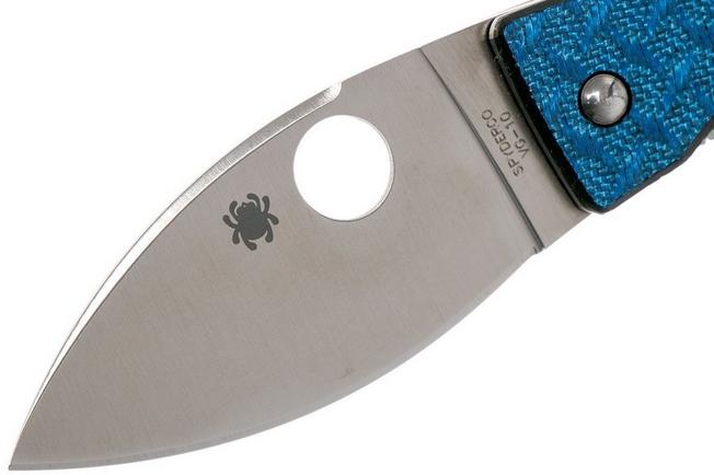 Image pour Spyderco Lil' Lum Blue Nishijin C205GFBLP Sprint Run couteau de poche