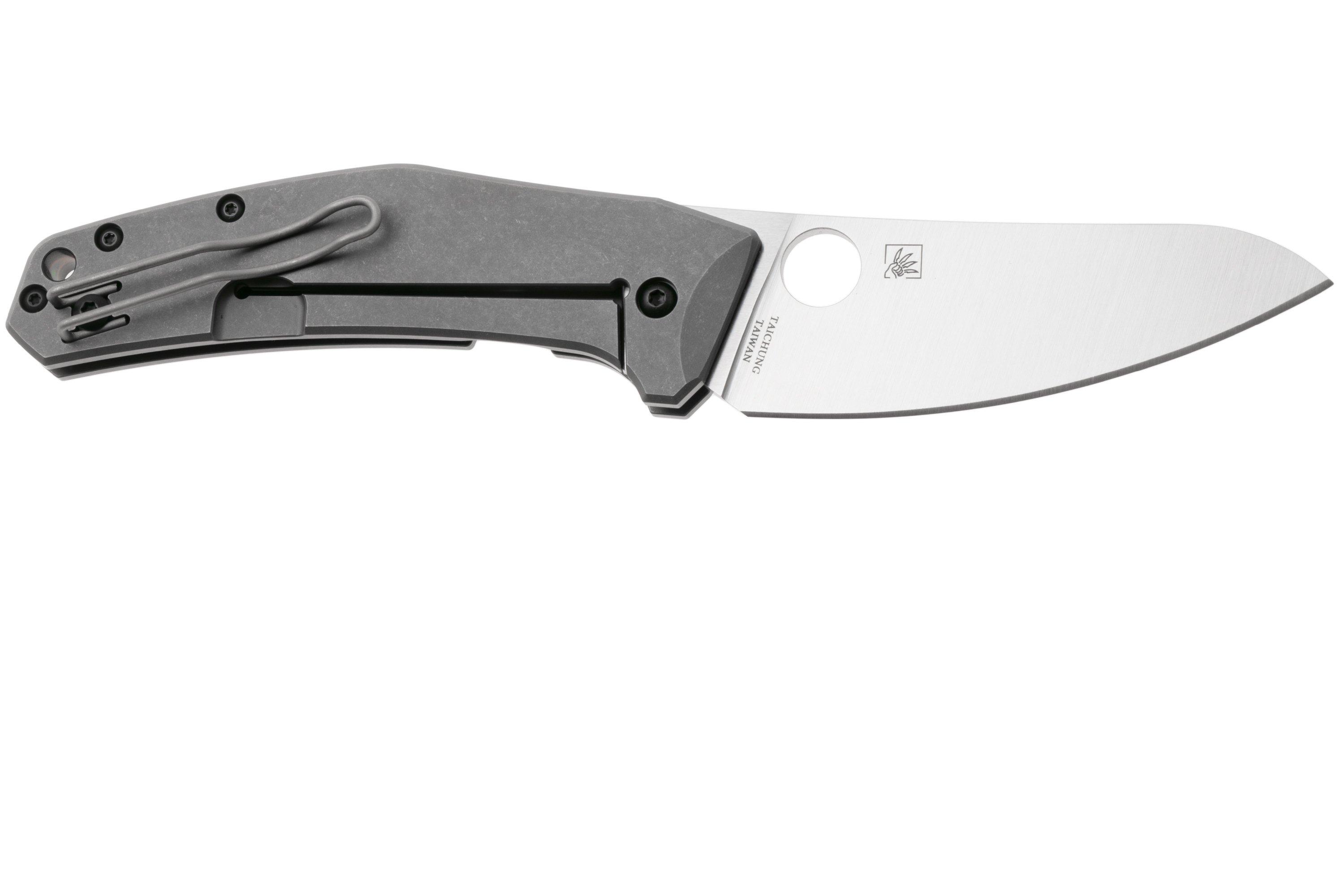 Spyderco Slysz Spydie Chef C211TIP pocket knife, Marcin Slysz design ...