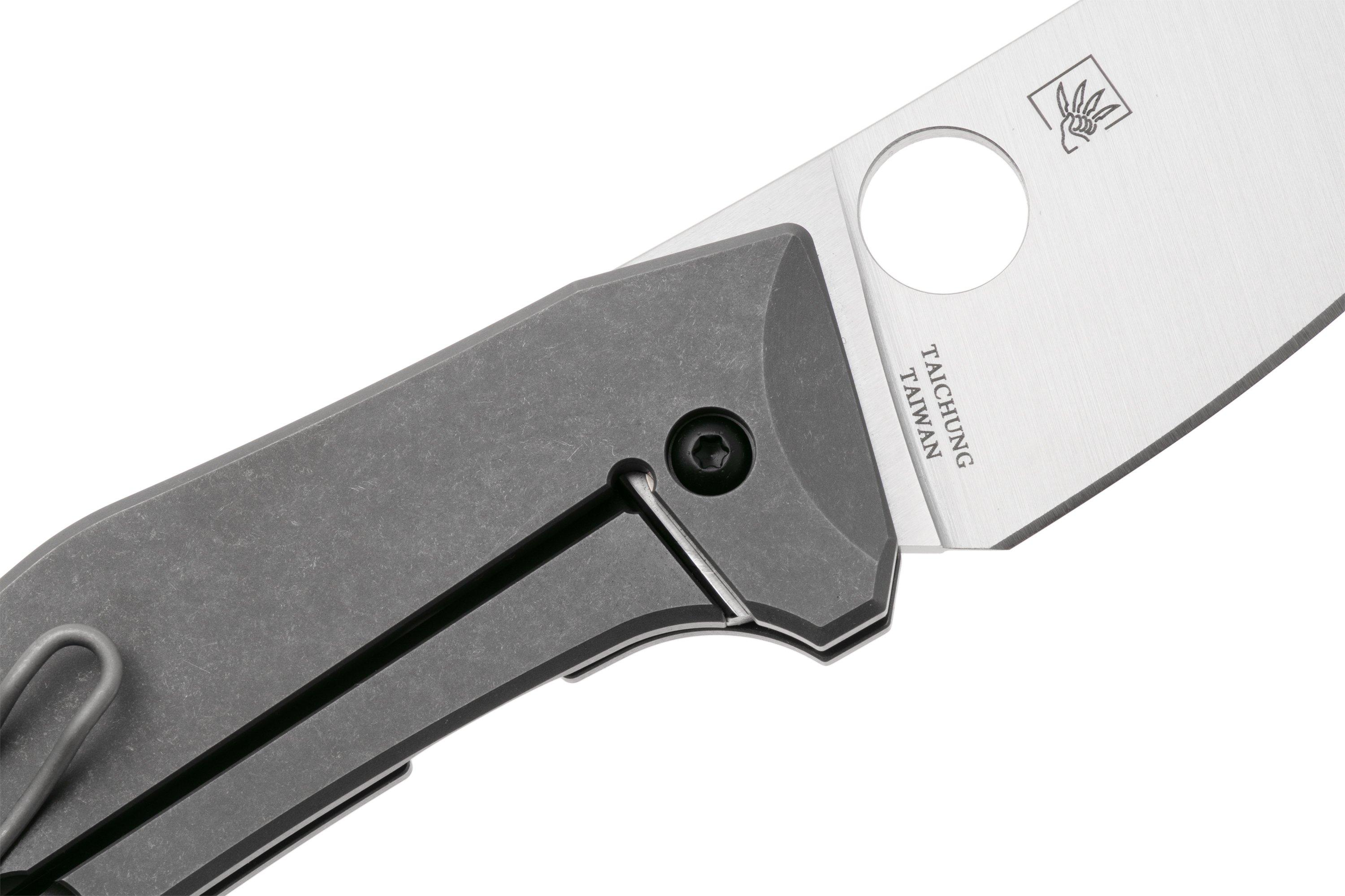 Spyderco Slysz Spydie Chef C211TIP pocket knife, Marcin Slysz design ...