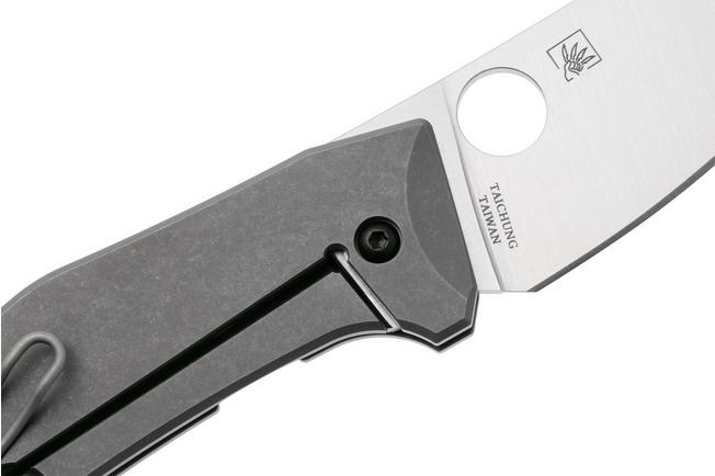 Image pour  Spyderco Slysz Spydie Chef C211TIP couteau de poche, Marcin Slysz design CQI Version