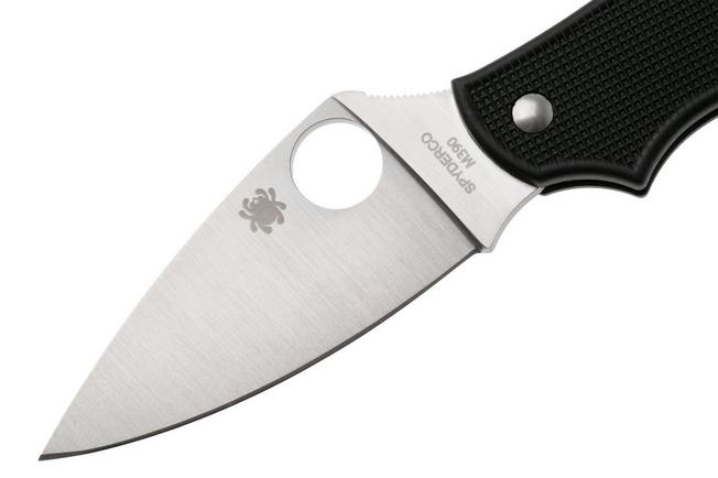 Imagen para Spyderco Metropolitan Lightweight C213PBK Satin Böhler M390, Black FRN, navaja slipjoint