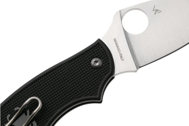Imagen para Spyderco Metropolitan Lightweight C213PBK Satin Böhler M390, Black FRN, navaja slipjoint