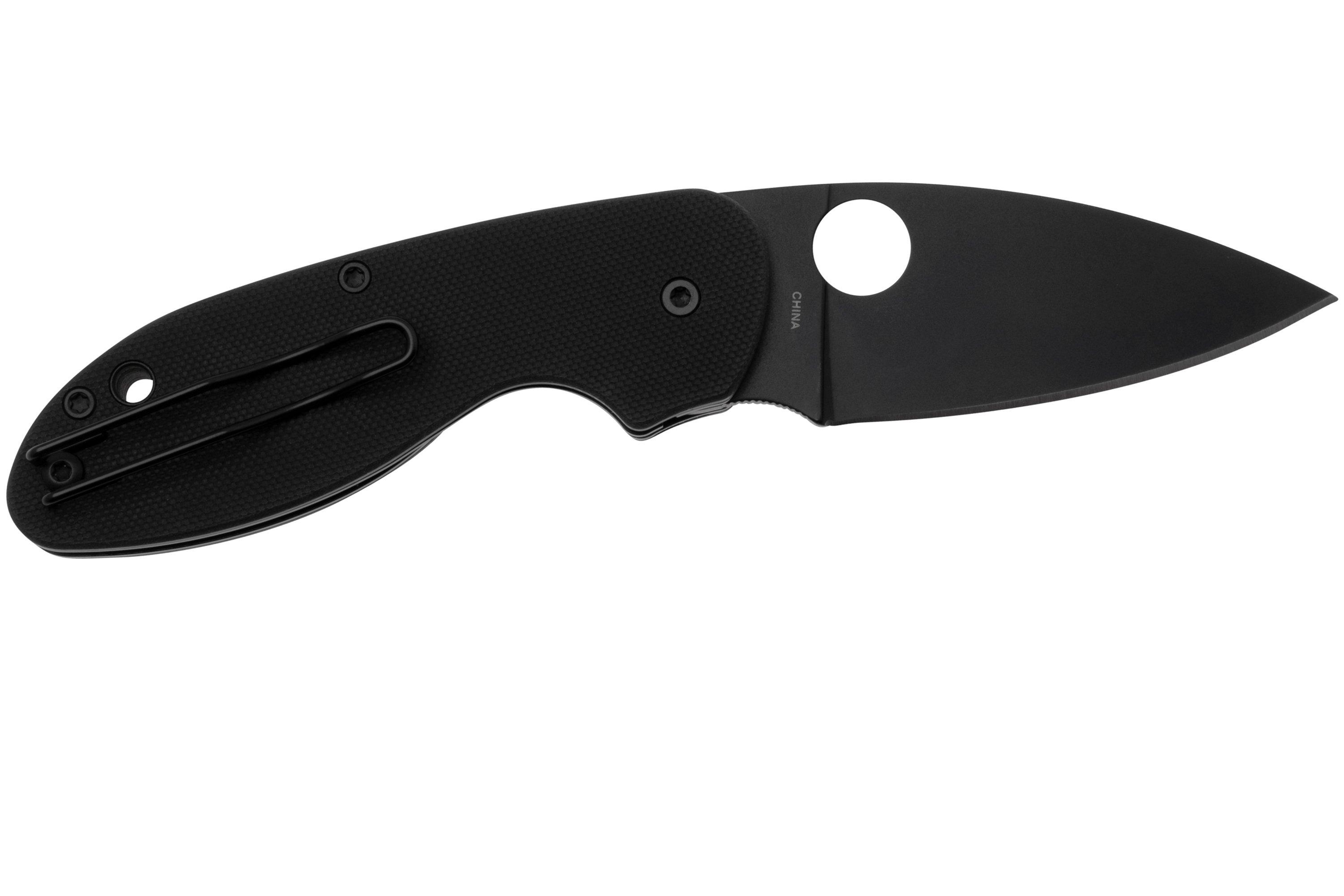 Spyderco Efficient Black C216GPBBK navalha | Compras vantajosas em ...