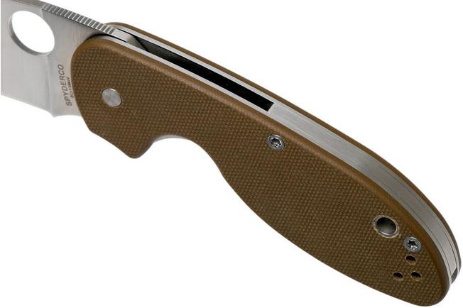 Image for Spyderco Efficient C216GPBN brown pocket knife