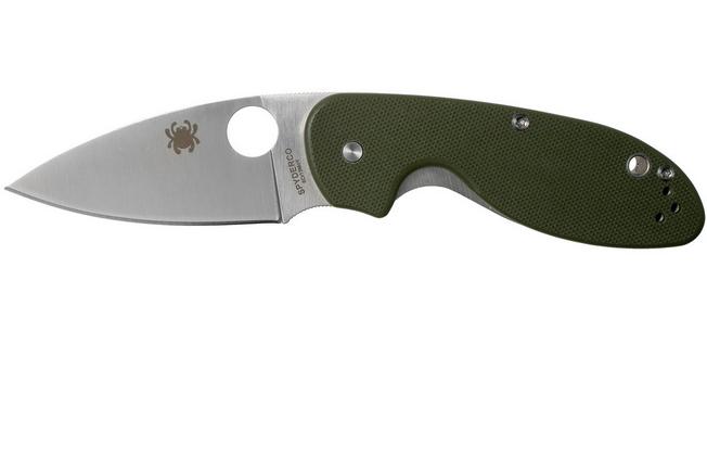 Image for Spyderco Efficient C216GPGR green pocket knife
