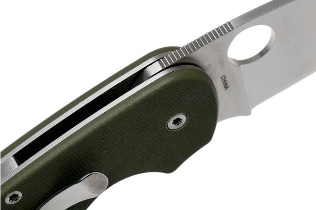 Image for Spyderco Efficient C216GPGR green pocket knife