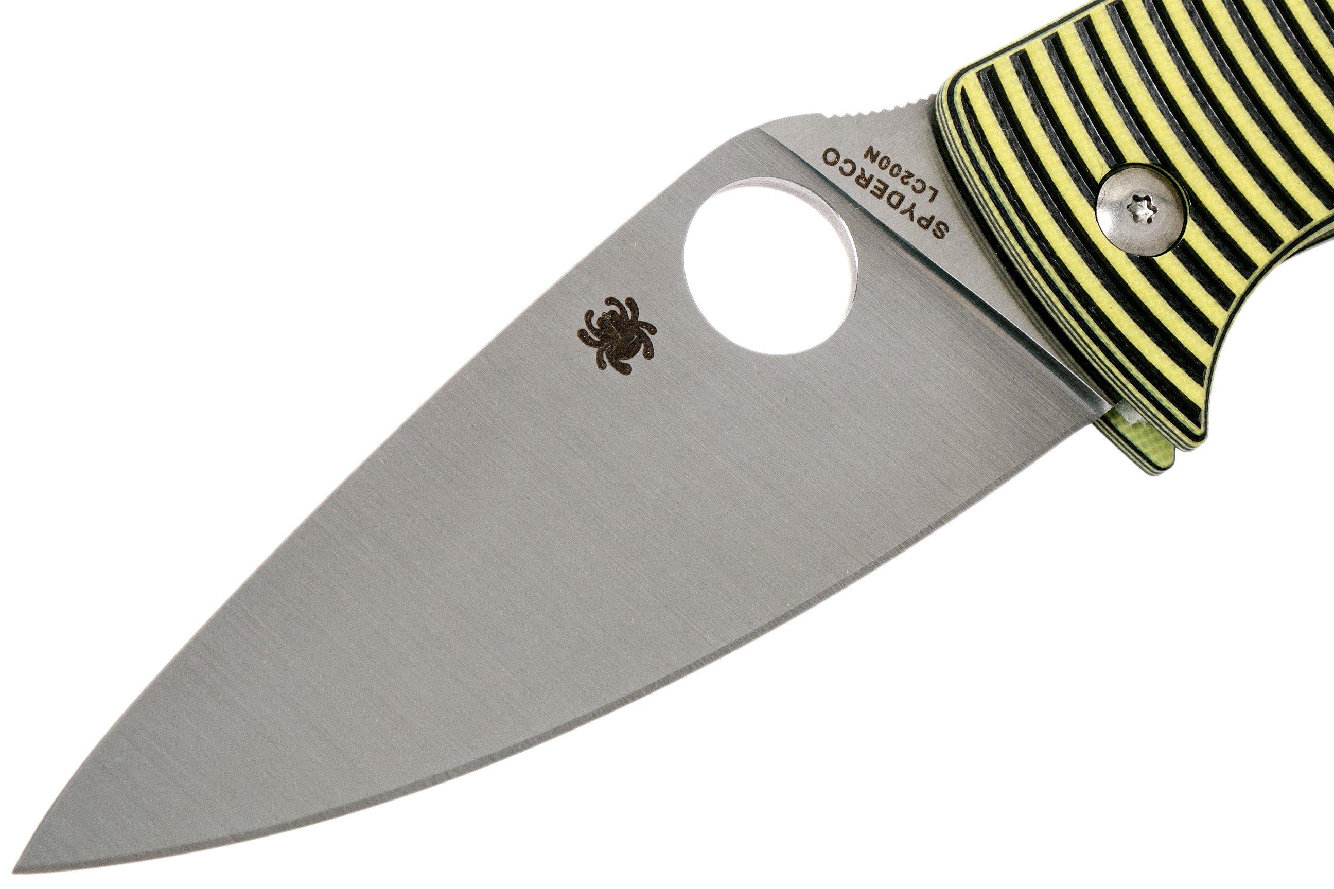 Spyderco Caribbean C217GP pocket knife, Sal Glesser design Advantageously shopping at