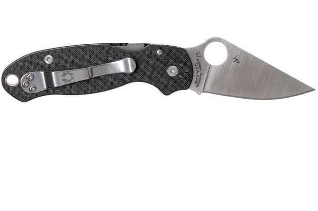Image for Spyderco Para 3 C223CF90VP Carbon fibre S90V Sprint Run pocket knife