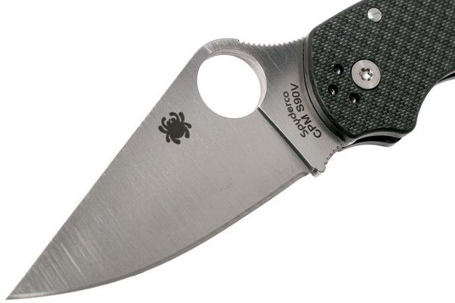 Image for Spyderco Para 3 C223CF90VP Carbon fibre S90V Sprint Run pocket knife