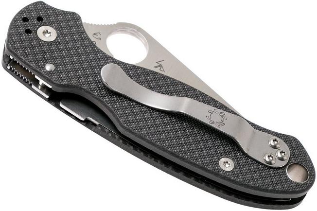 Image for Spyderco Para 3 C223CF90VP Carbon fibre S90V Sprint Run pocket knife