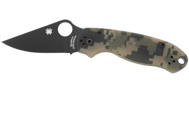 SPYDERCO Navaja PARA MILITARY 3 CAMO BLACK C223GPCMOBK