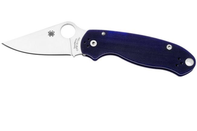 Image for Spyderco Para 3 S110V Dark Blue C223GPDBL pocket knife
