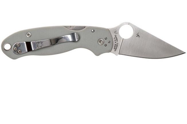 Image for Spyderco Para 3 C223GPGYCW CruWear Sprint Run pocket knife