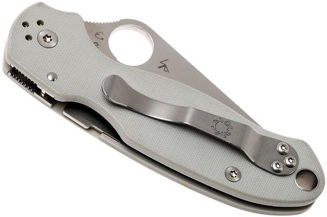 Image for Spyderco Para 3 C223GPGYCW CruWear Sprint Run pocket knife
