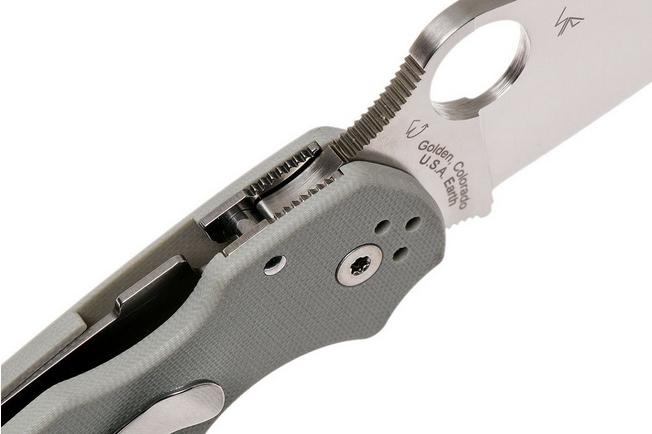 Image for Spyderco Para 3 C223GPGYCW CruWear Sprint Run pocket knife