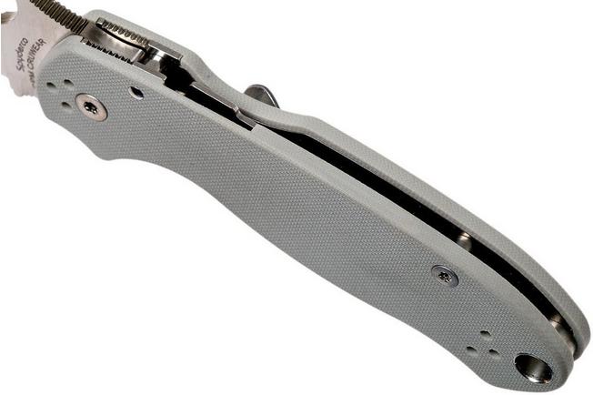 Image for Spyderco Para 3 C223GPGYCW CruWear Sprint Run pocket knife
