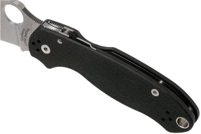 Navaja SPYDERCO Para Military 2 color Negro