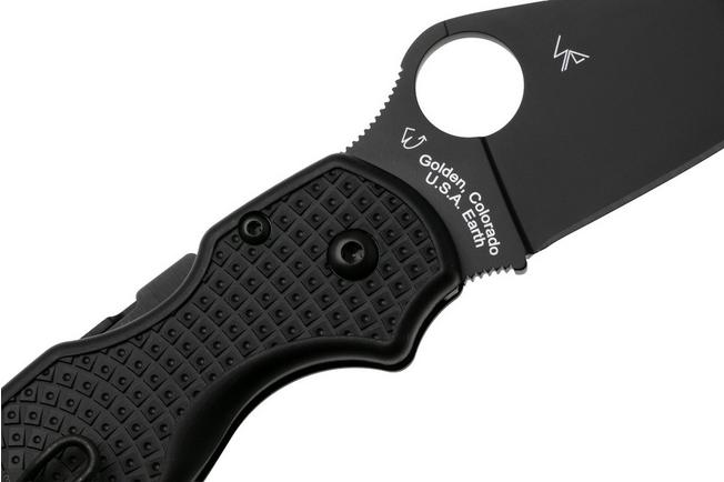 Afbeelding voor Spyderco Para 3 Lightweight Black C223PBBK FRN CTS-BD1N zakmes