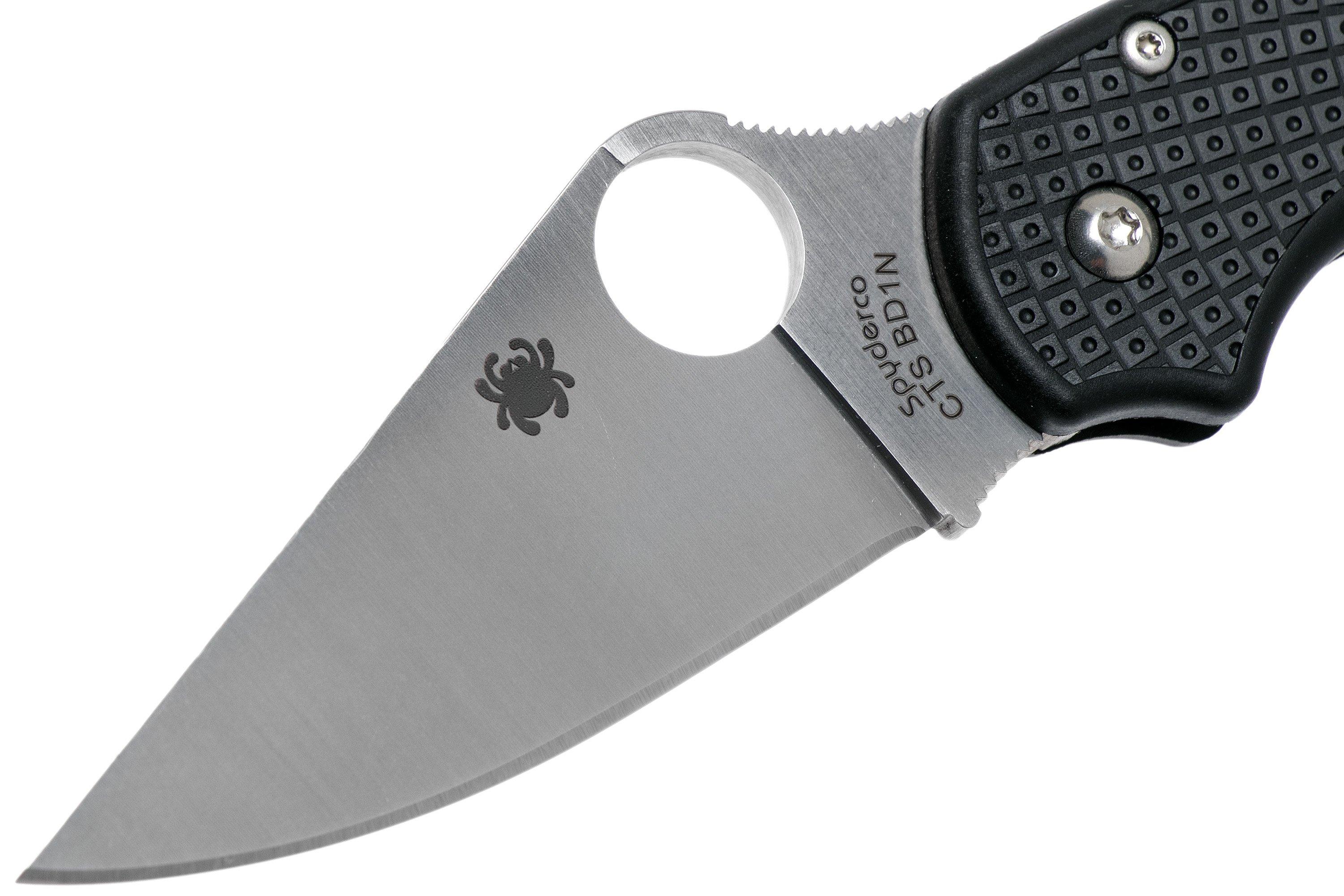 Spyderco Para 3 Lightweight C223PBK FRN CTSBD1N pocket knife