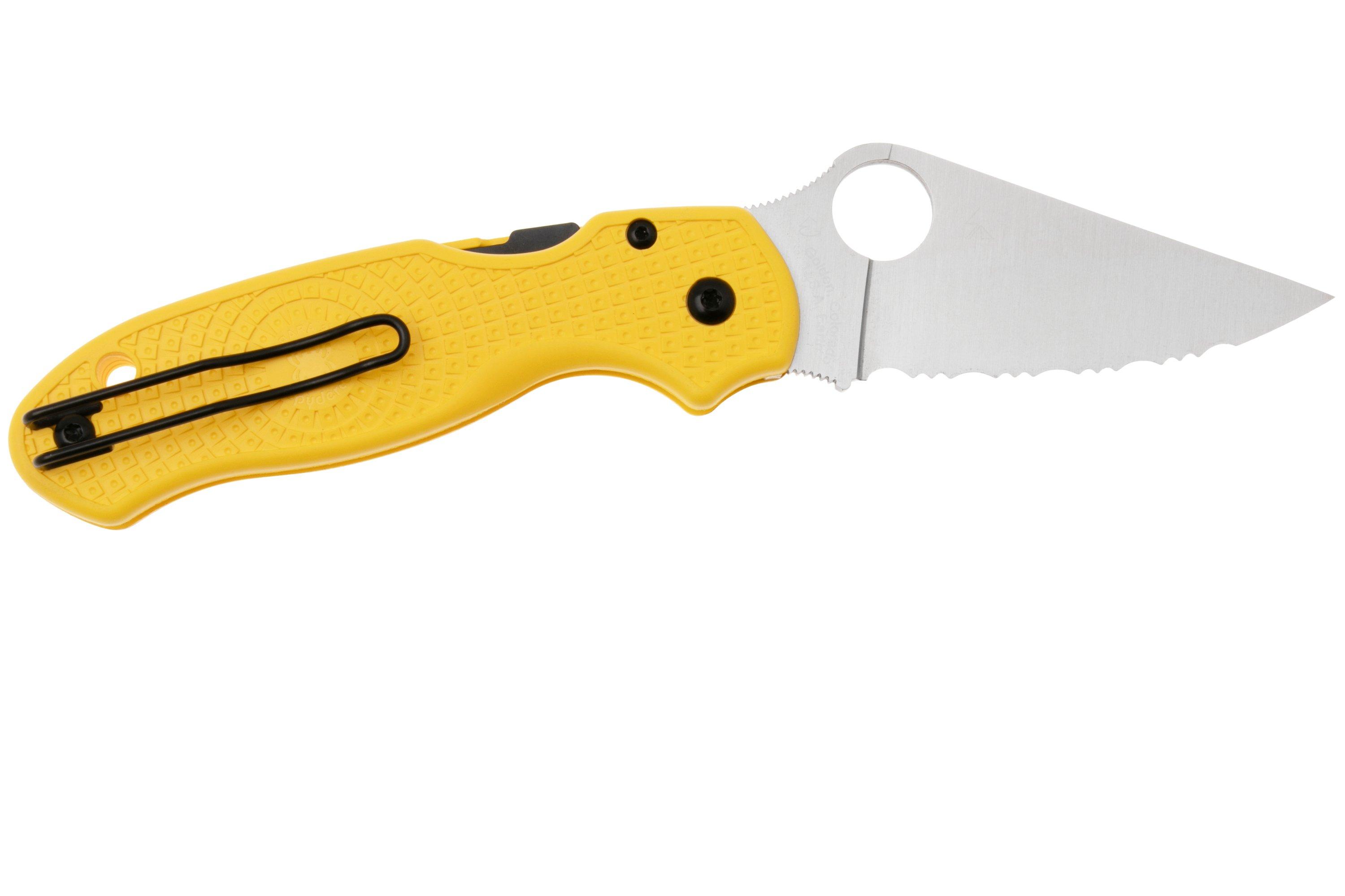 Escamilloさん　リーガル 707R Spyderco Para 3 Salt Lightweight CPM MagnaCut C223SYL Yellow FRN