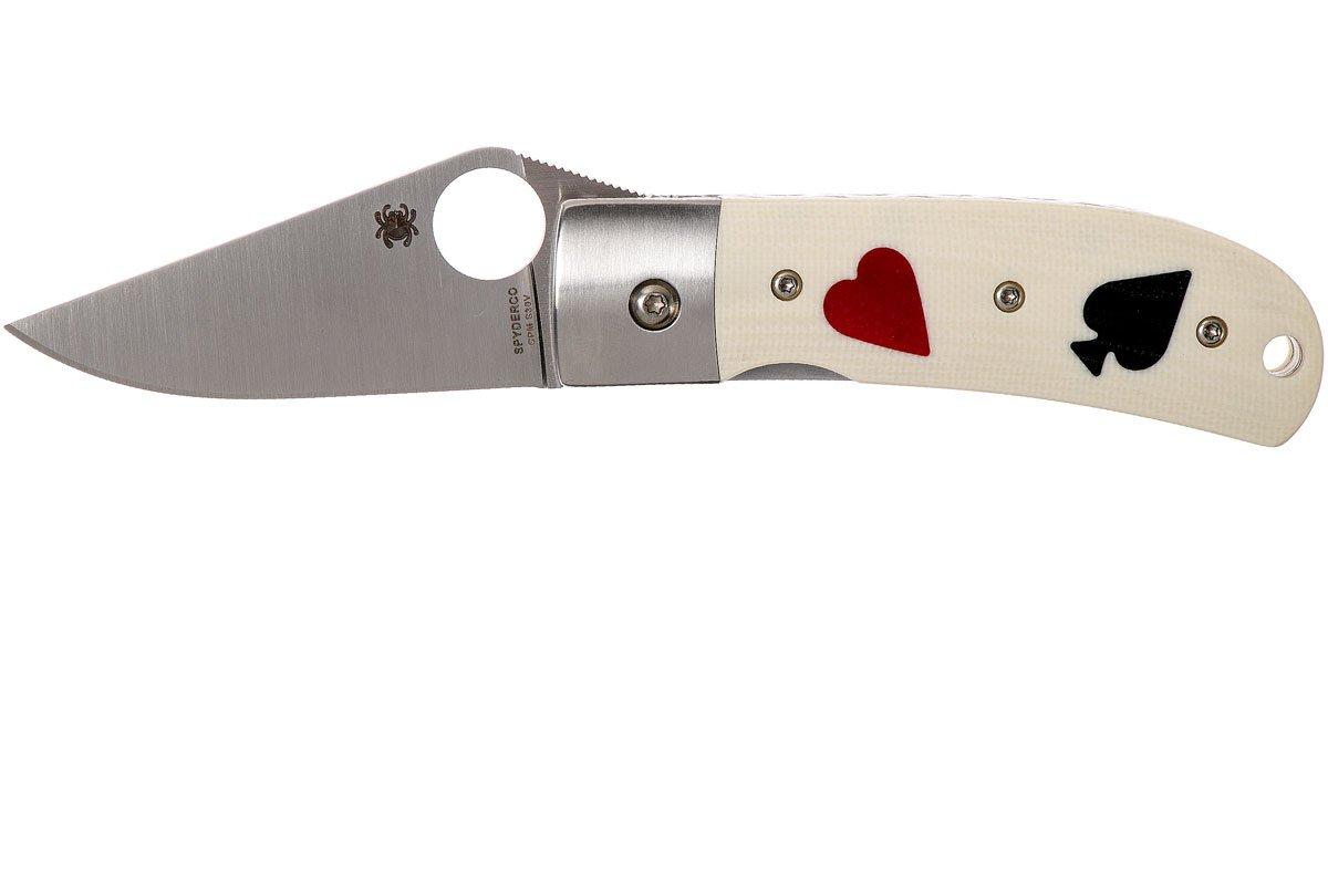 Spyderco One-Eyed Jack C226GP pocket knife, A.T. Barr design