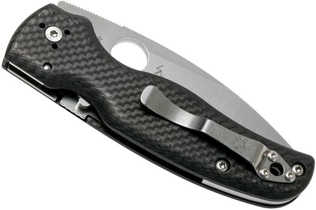 Image for Spyderco Shaman C229CFP Sprint Run S90V pocket knife, Sal Glesser design