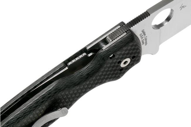 Image for Spyderco Shaman C229CFP Sprint Run S90V pocket knife, Sal Glesser design