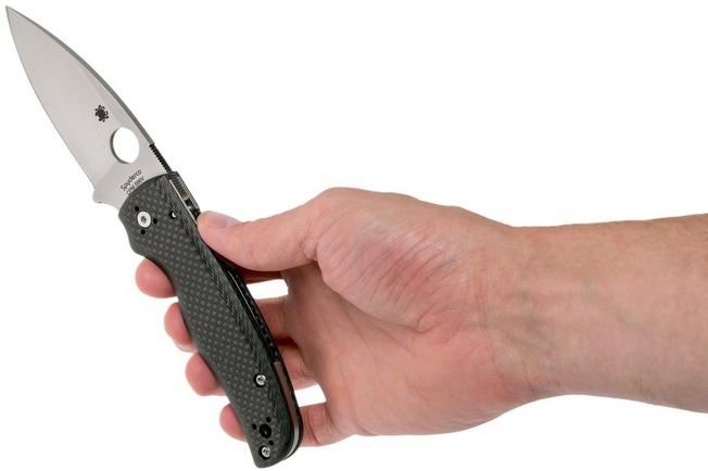 Image for Spyderco Shaman C229CFP Sprint Run S90V pocket knife, Sal Glesser design