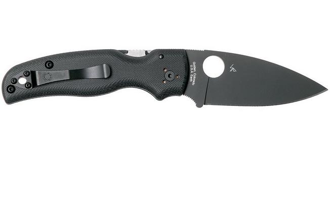 Spyderco Shaman C229GPBK pocket knife, Sal Glesser design