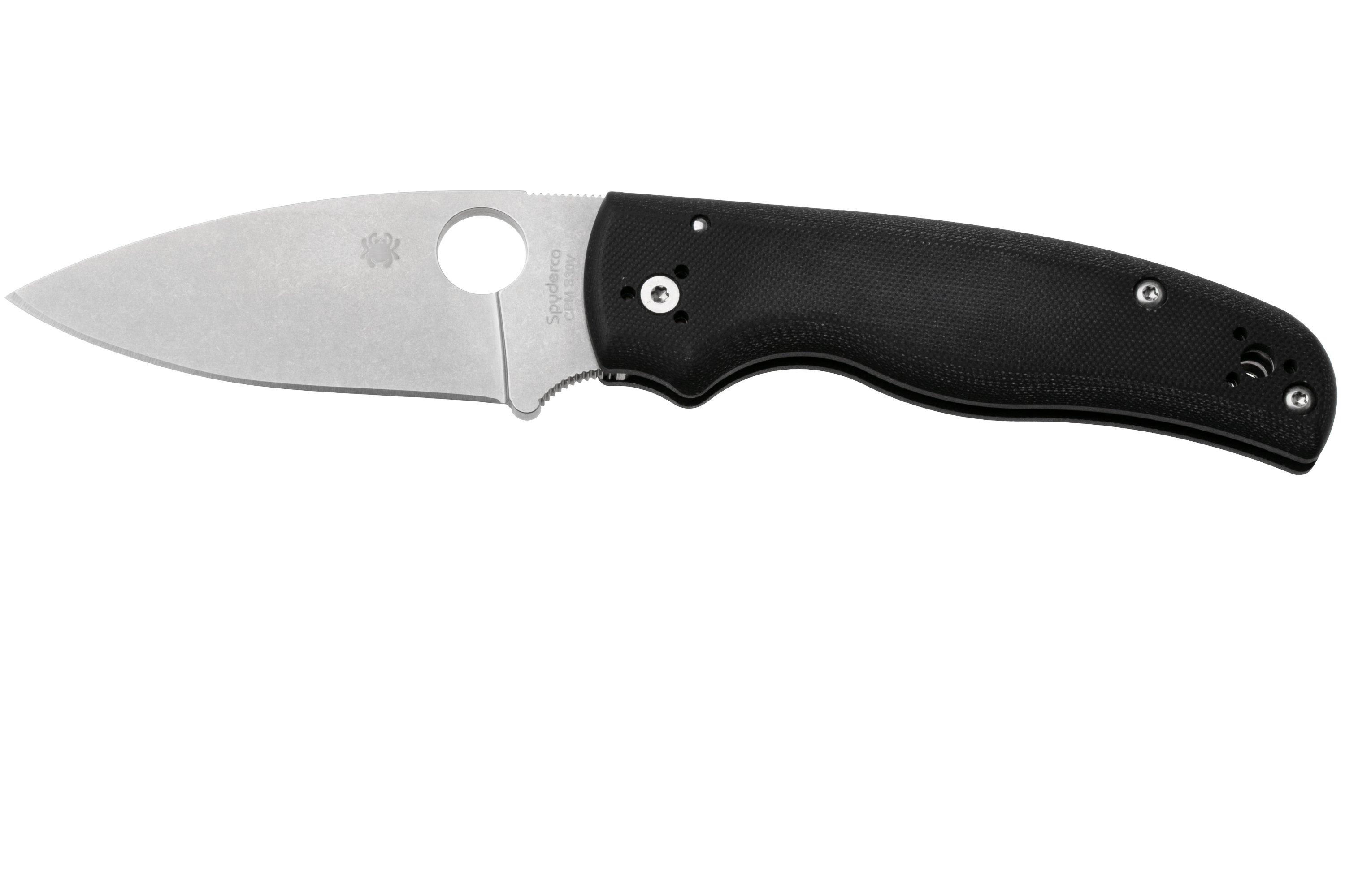 Spyderco Shaman C229GP pocket knife, Sal Glesser design