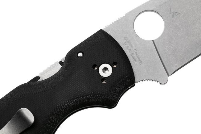 Image pour Spyderco Shaman C229GP couteau de poche, Sal Glesser design