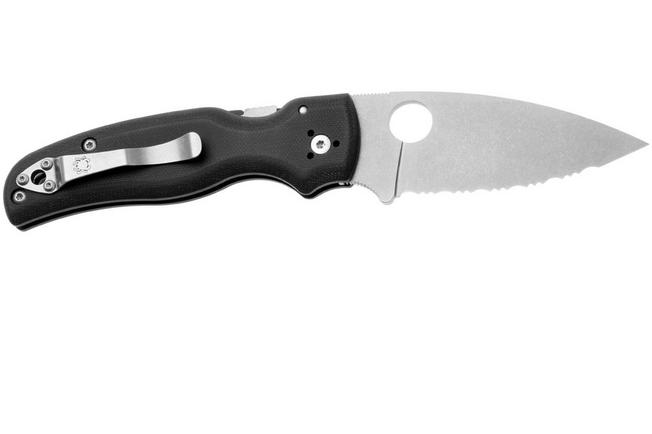 Bild für Spyderco Shaman C229GS Taschenmesser mit Wellenschliff, Sal Glesser Design
