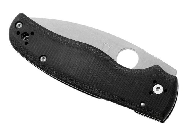 Bild für Spyderco Shaman C229GS Taschenmesser mit Wellenschliff, Sal Glesser Design