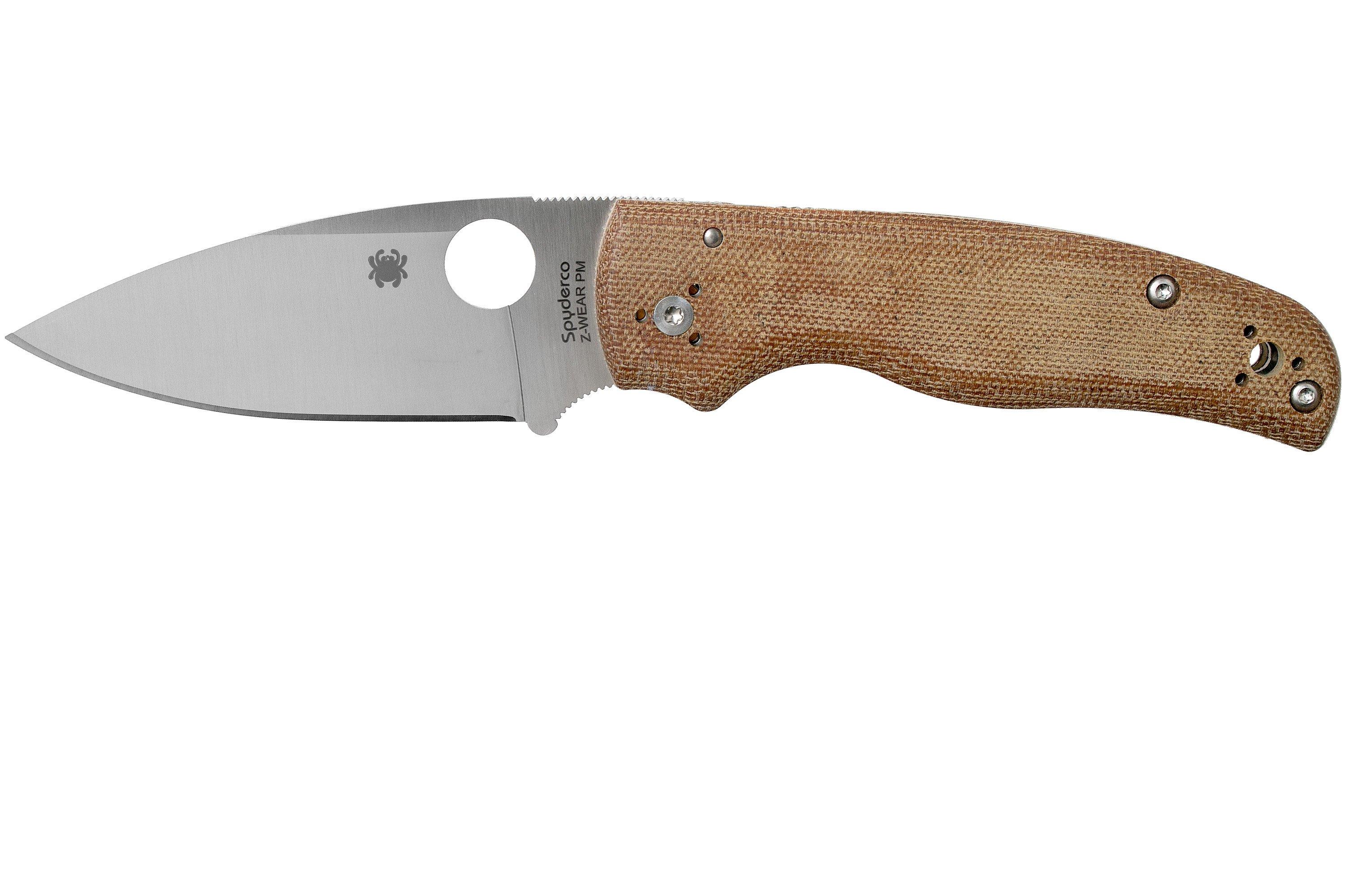 Spyderco Shaman C229MPZW ZWear Sprint Run pocket knife, Sal Glesser