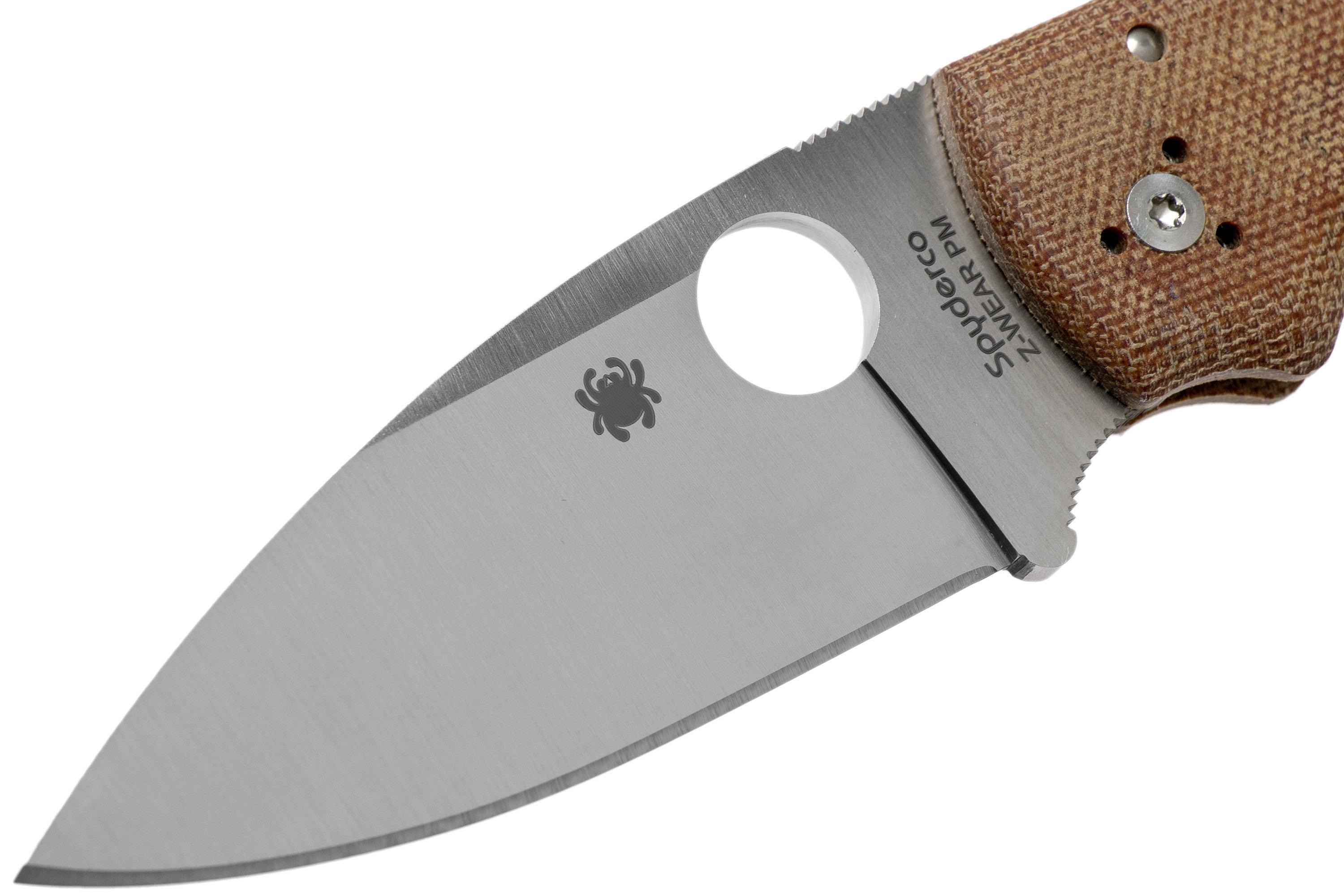 Spyderco Shaman C229MPZW ZWear Sprint Run pocket knife, Sal Glesser