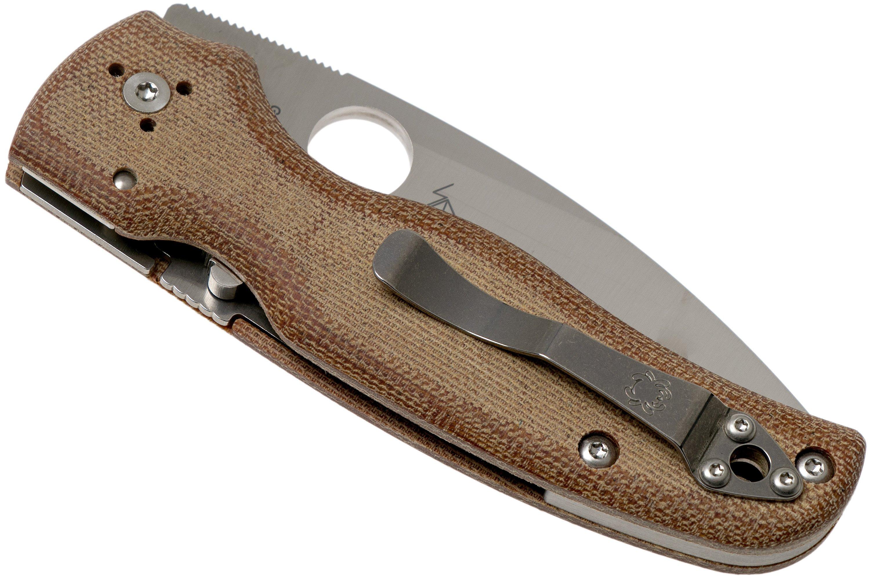 Spyderco Shaman C229MPZW ZWear Sprint Run pocket knife, Sal Glesser