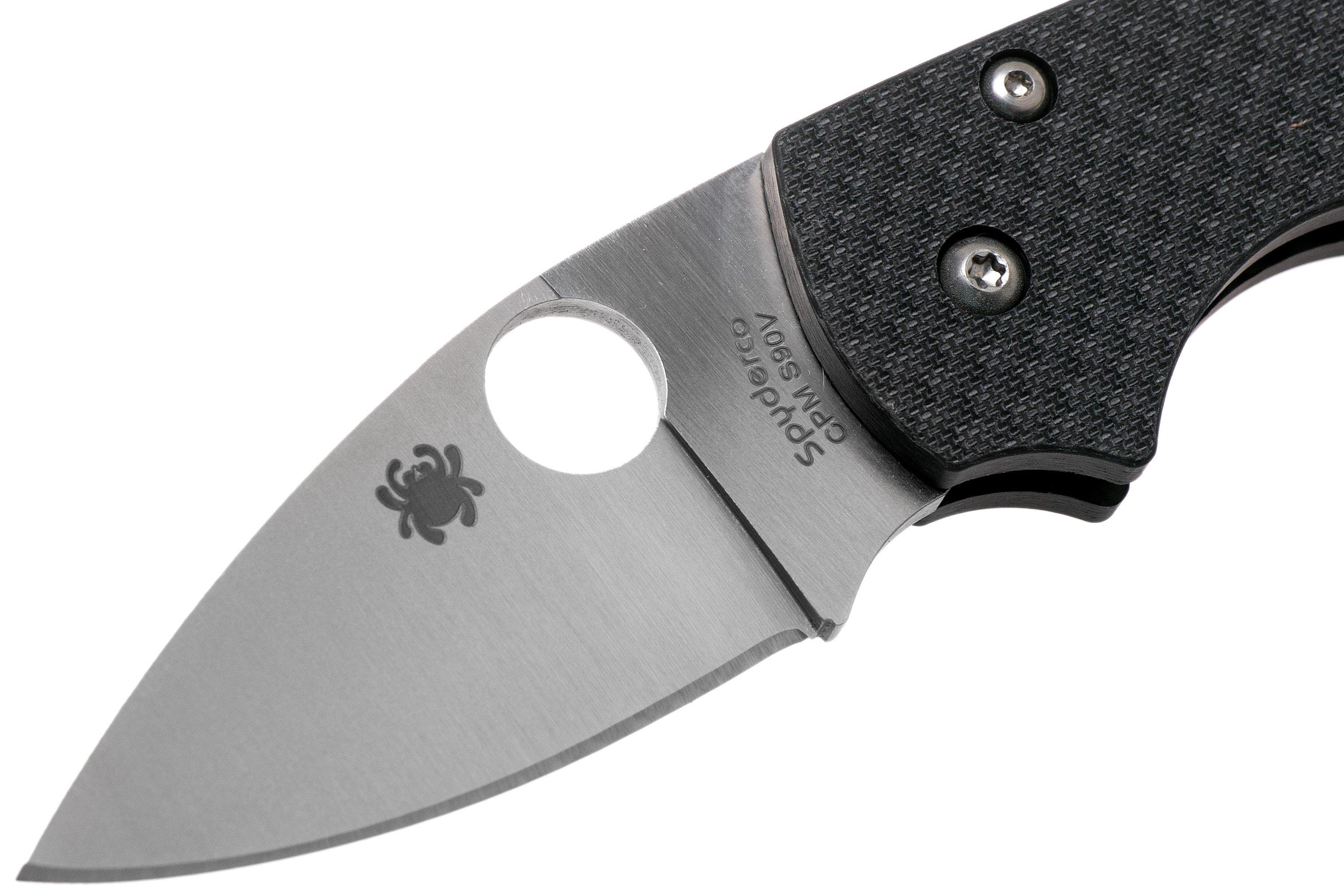 Spyderco Lil' Native CPM S90V Carbon fibre C230CF90VP Sprint Run navaja