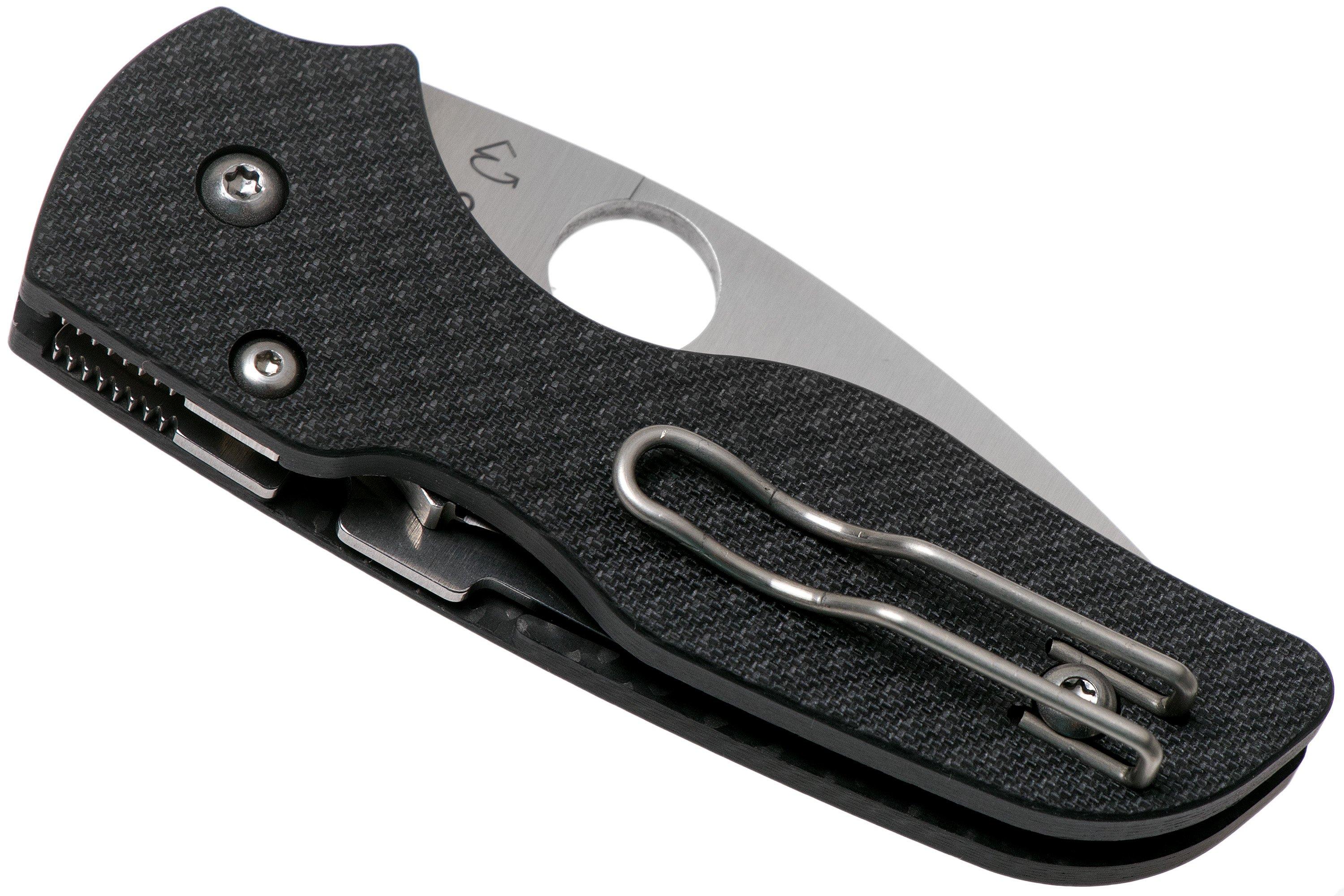 Spyderco Lil' Native CPM S90V Carbon fibre C230CF90VP Sprint Run pocket ...