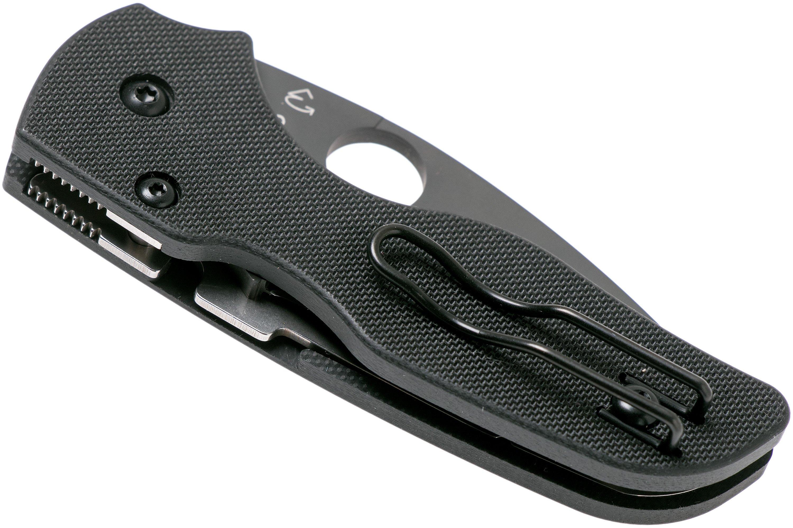 荒神LINDAMAN420 ピーコック Spyderco Lil' Native Lightweight Lockback Folding Knife 2.47