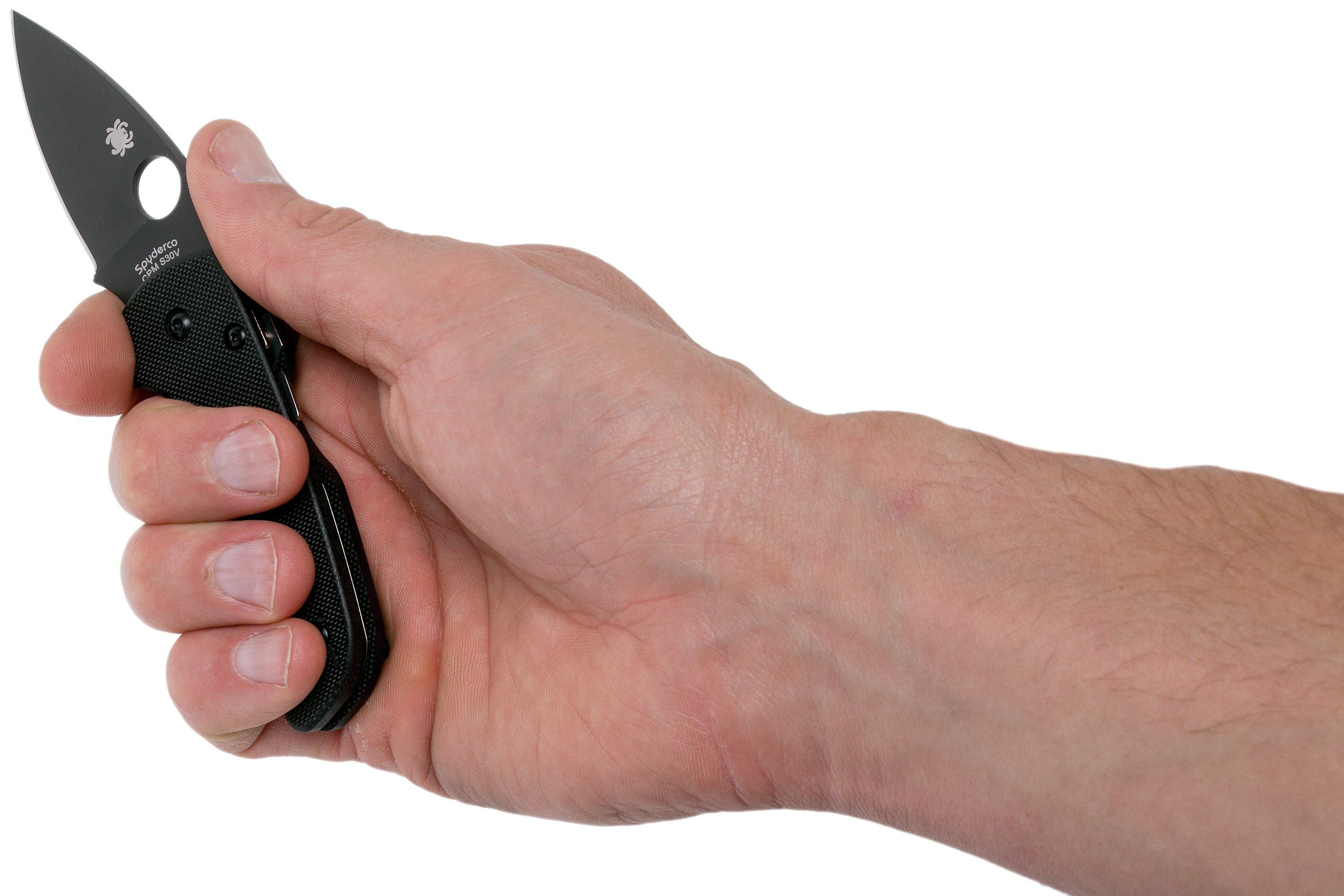 Spyderco Lil' Native Compression Lock Black C230GPBBK pocket knife