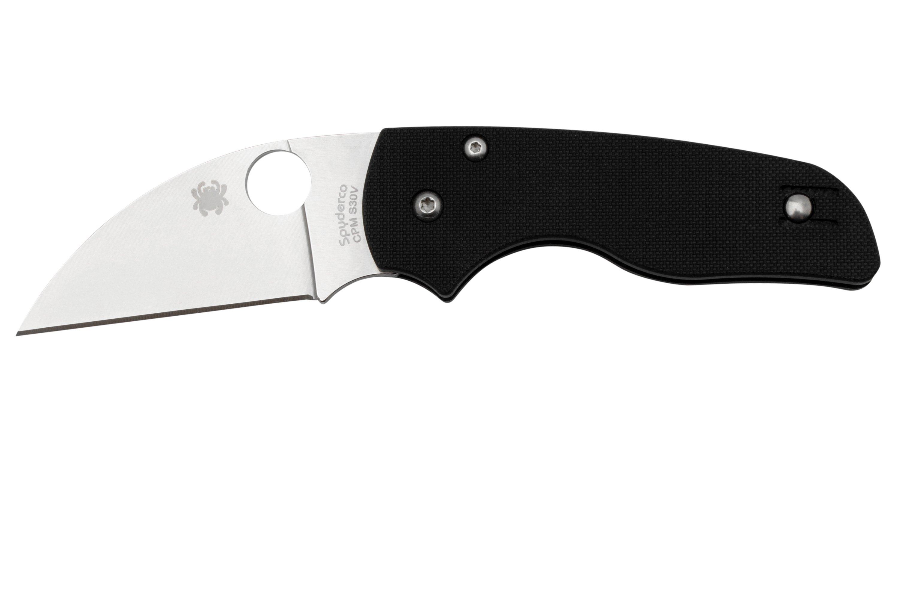 Spyderco Lil' Native C230GPWC Wharncliffe Compression Lock G10, pocket ...