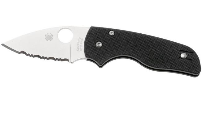 Afbeelding voor Spyderco Lil' Native Compression Lock C230GS serrated zakmes