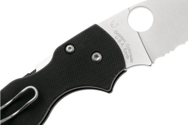 Afbeelding voor Spyderco Lil' Native Compression Lock C230GS serrated zakmes