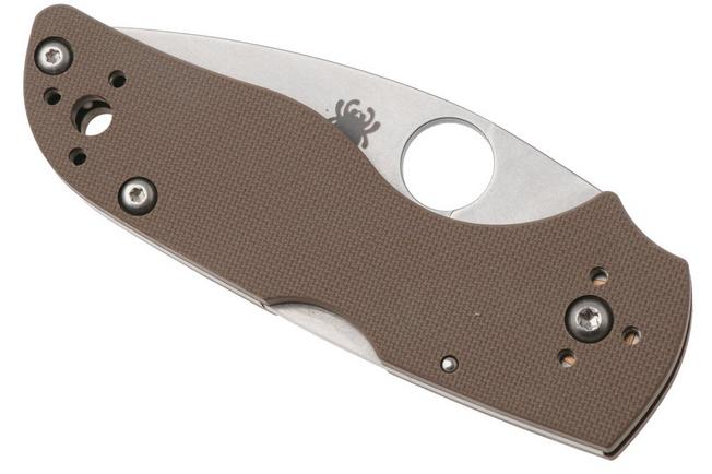 Image pour Spyderco Lil' Native CPM 15V Backlock C230MBGPBN15V Brown G10, Sprint Run couteau de poche