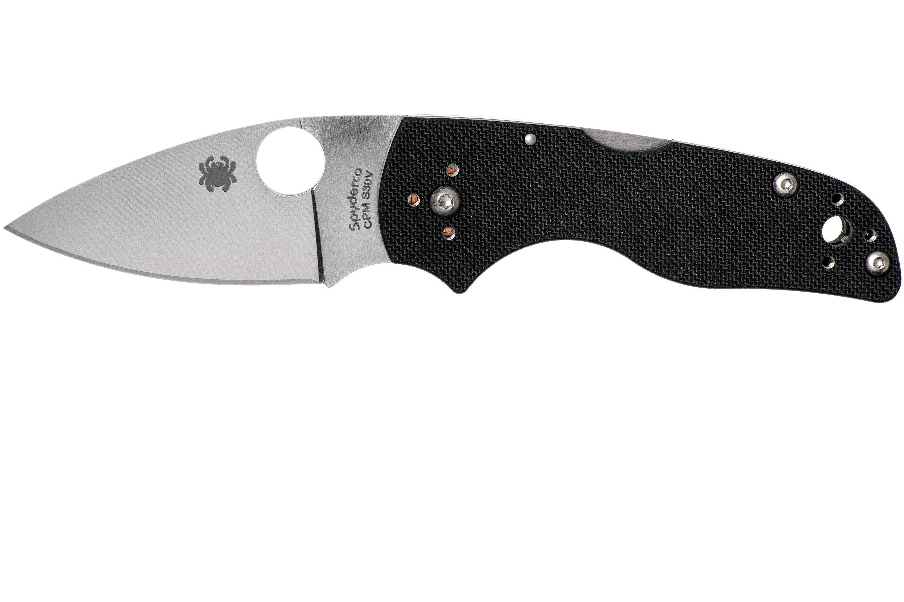 Spyderco Lil' Native Backlock C230MBGP pocket knife | Advantageously ...