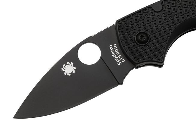 Afbeelding voor Spyderco Lil’ Native Lightweight Backlock Black DLC C230PBBK Black FRN, zakmes