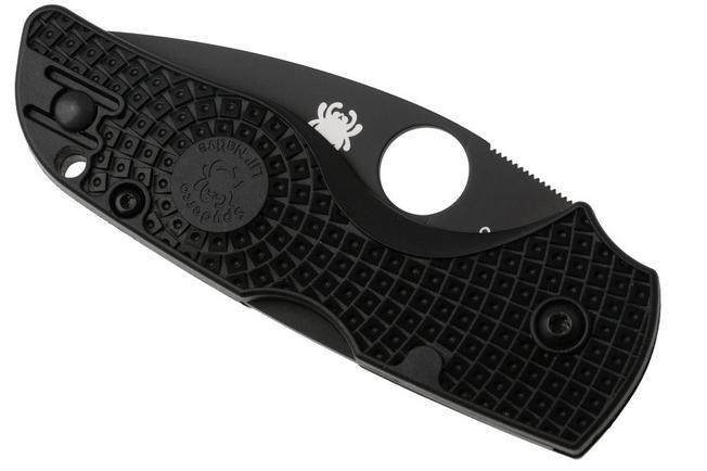 Afbeelding voor Spyderco Lil’ Native Lightweight Backlock Black DLC C230PBBK Black FRN, zakmes
