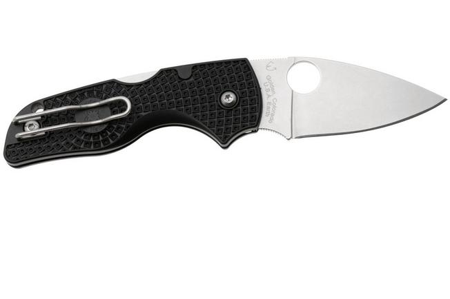 Afbeelding voor Spyderco Lil’ Native Lightweight Backlock C230PBK Black FRN, zakmes