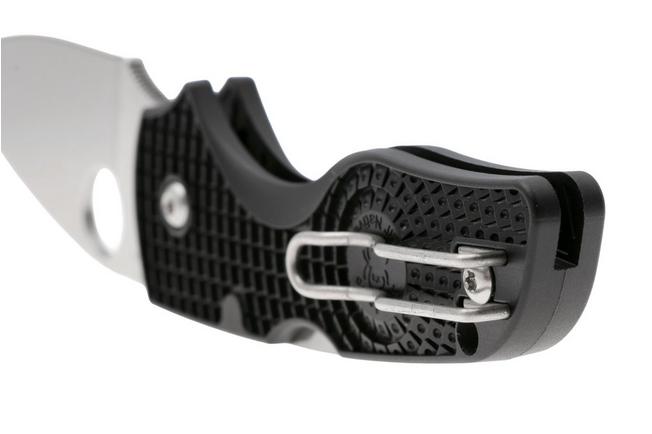 Afbeelding voor Spyderco Lil’ Native Lightweight Backlock C230PBK Black FRN, zakmes