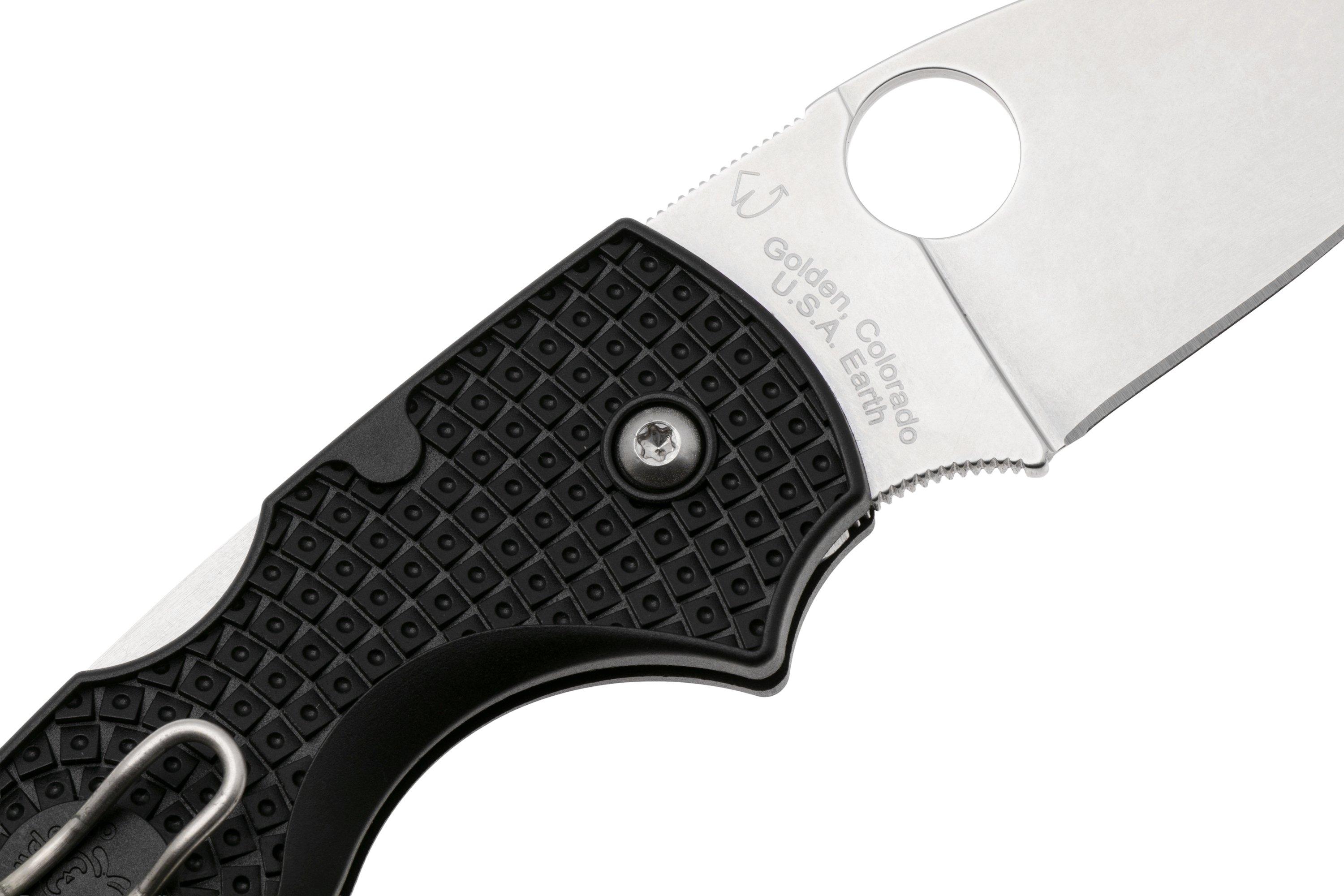 Spyderco Lil' Native Lightweight Backlock C230PBK Black FRN
